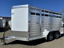 New '24 Exiss REDUCED $500. 2024 Exiss STK 713 Stock Trailer 13' Box. 7' Wide. 7'2" Tall. All aluminum. 8