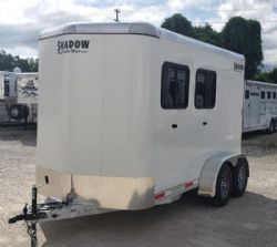 New '26 Shadow ON ORDER! 2 Horse Slant Aluminum w Wood Floor