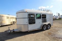 Used '05 Thuro-Bilt Shilo 3 Horse Trailer w/ Hayrack
