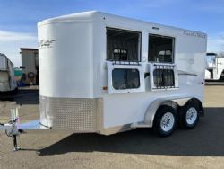 New '25 Trails West NEW 2025! Trails West Adventure MX II 2 Horse Trailer-Price Drop $500- 6'9" Wide- 7' Tall- Sw