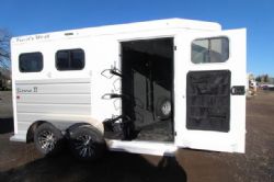New '25 Trails West Sierra II 2H BP- Extra Tall- Convenience Package- Swing Out Saddle Rack