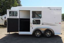 New '26 Trails West Classic II Extra Tall - Escape Door - 2 Horse Trailer