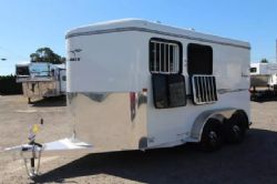New '26 Thuro-Bilt Renegade 2 Horse Trailer - 1' Added Length-Extra Divider Catch- Swing Out Saddle Rack