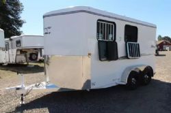 New '26 Thuro-Bilt Liberty 2 Horse Trailer- 7'6" Tall- Extra Divider Catch - Swing out saddle rack