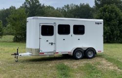 New '26 Shadow ON ORDER! 3 Horse Slant Bumper w Escape Door, Ramp