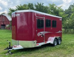 New '26 Shadow IN STOCK! 3 Horse Slant Bumper w Escape Door, Ramp