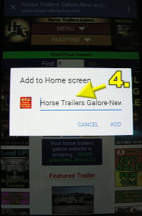 Edit home screen label